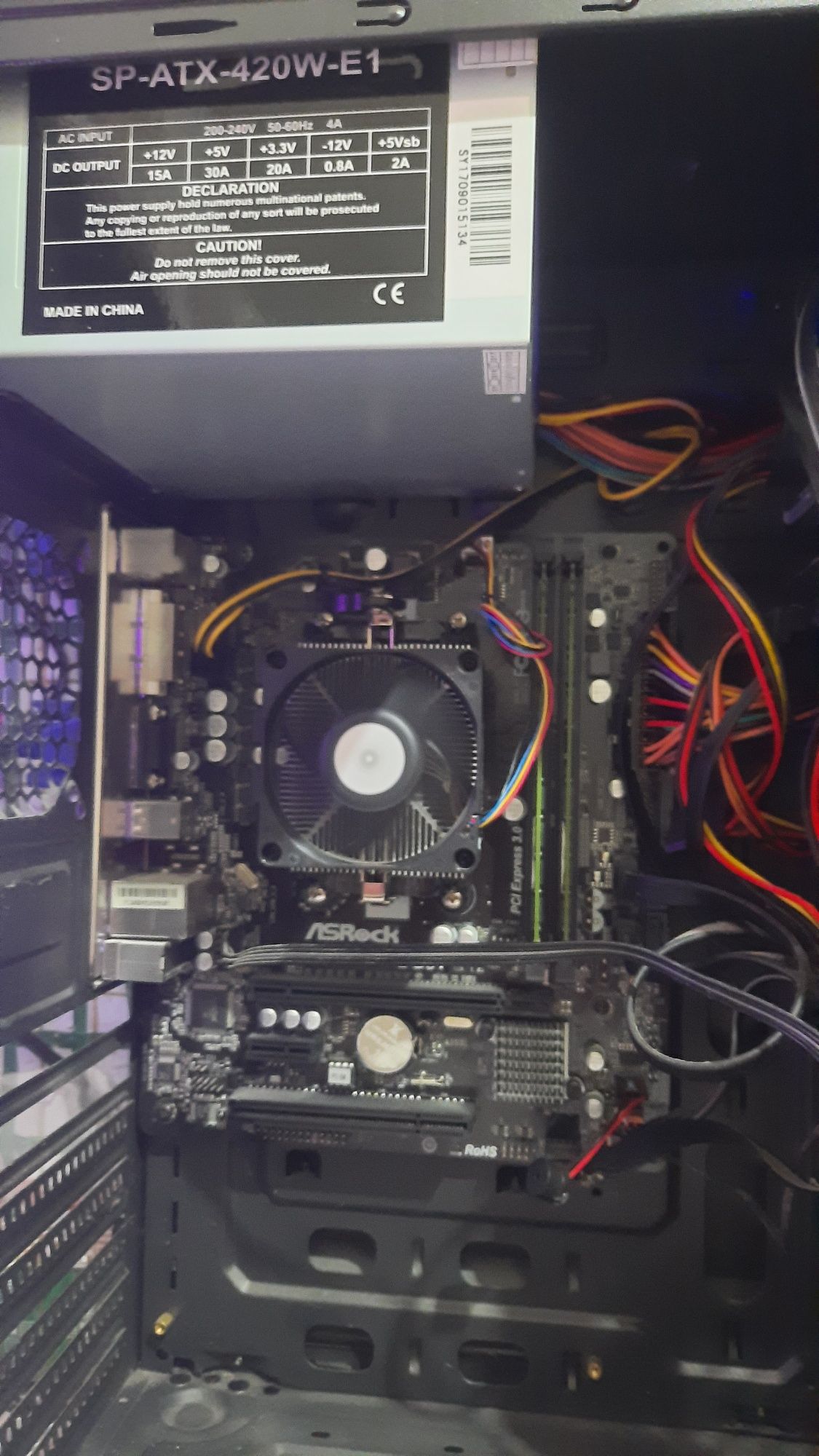 Комп'ютер 4 ядра/8 Гб ддр3/R7 Video 2 Гб/HDD 500 Gb