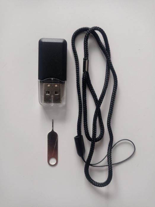 Mini kamera sportowa 1080p + karta 128GB - Nowa - Czarna