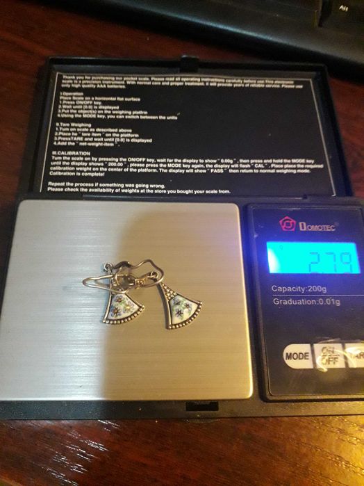 Серебро 875, 925 проба; кольца, серьги