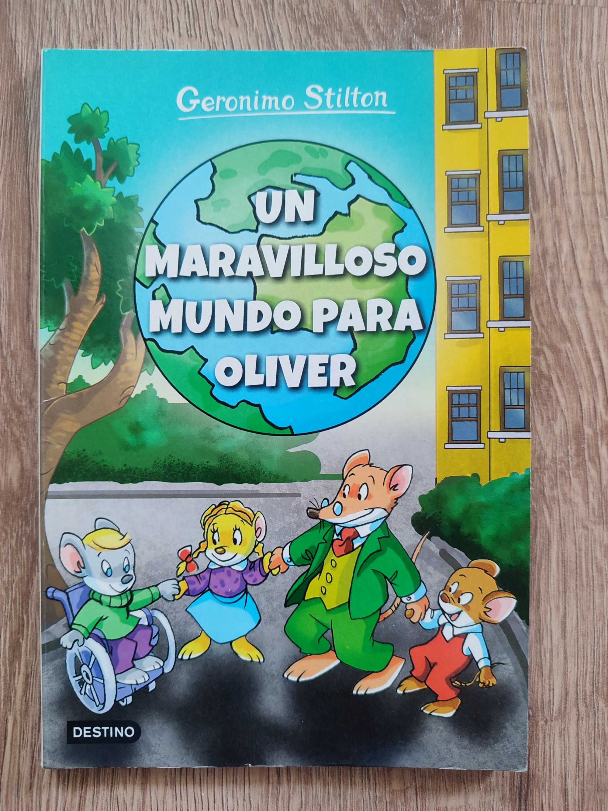 Książka po hiszpańsku Geronimo Stilon