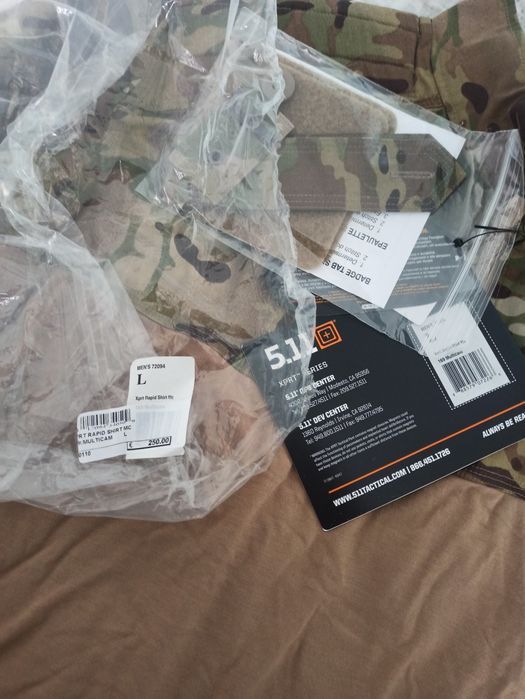 Штани тактичні 5.11 Tactical та Сорочка тактична під бронежилет 5.11