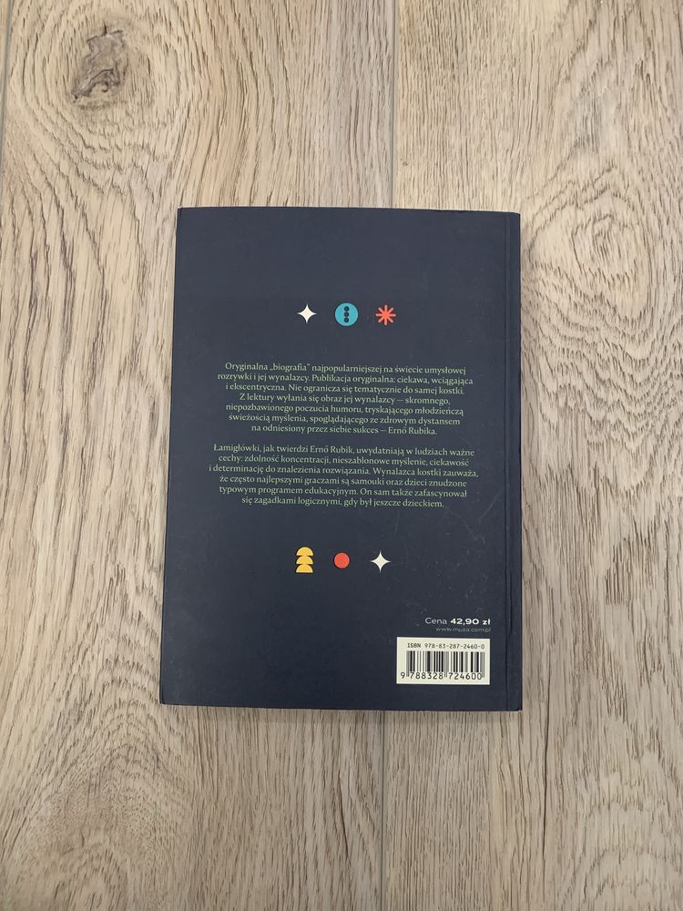 Książka biografia „Rubik” Erno Rubik