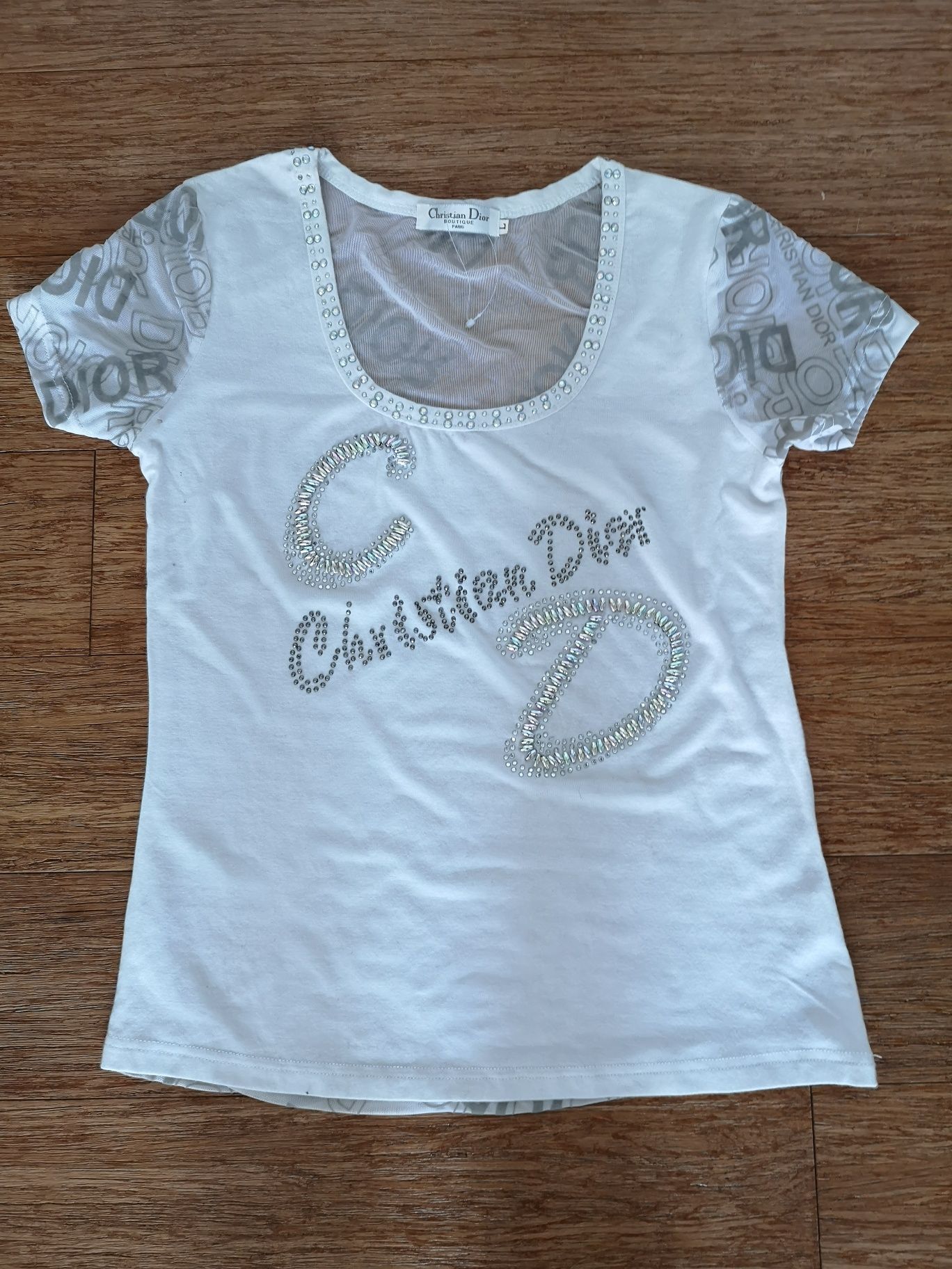 Koszulka Christian Dior bawełniana Nowa bez metki tshirt