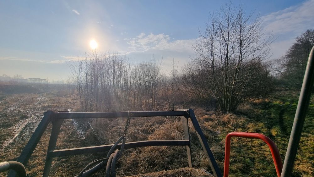 Wycinka krzaków zarośli drzew karczowanie działek mulczer oczyszczenie