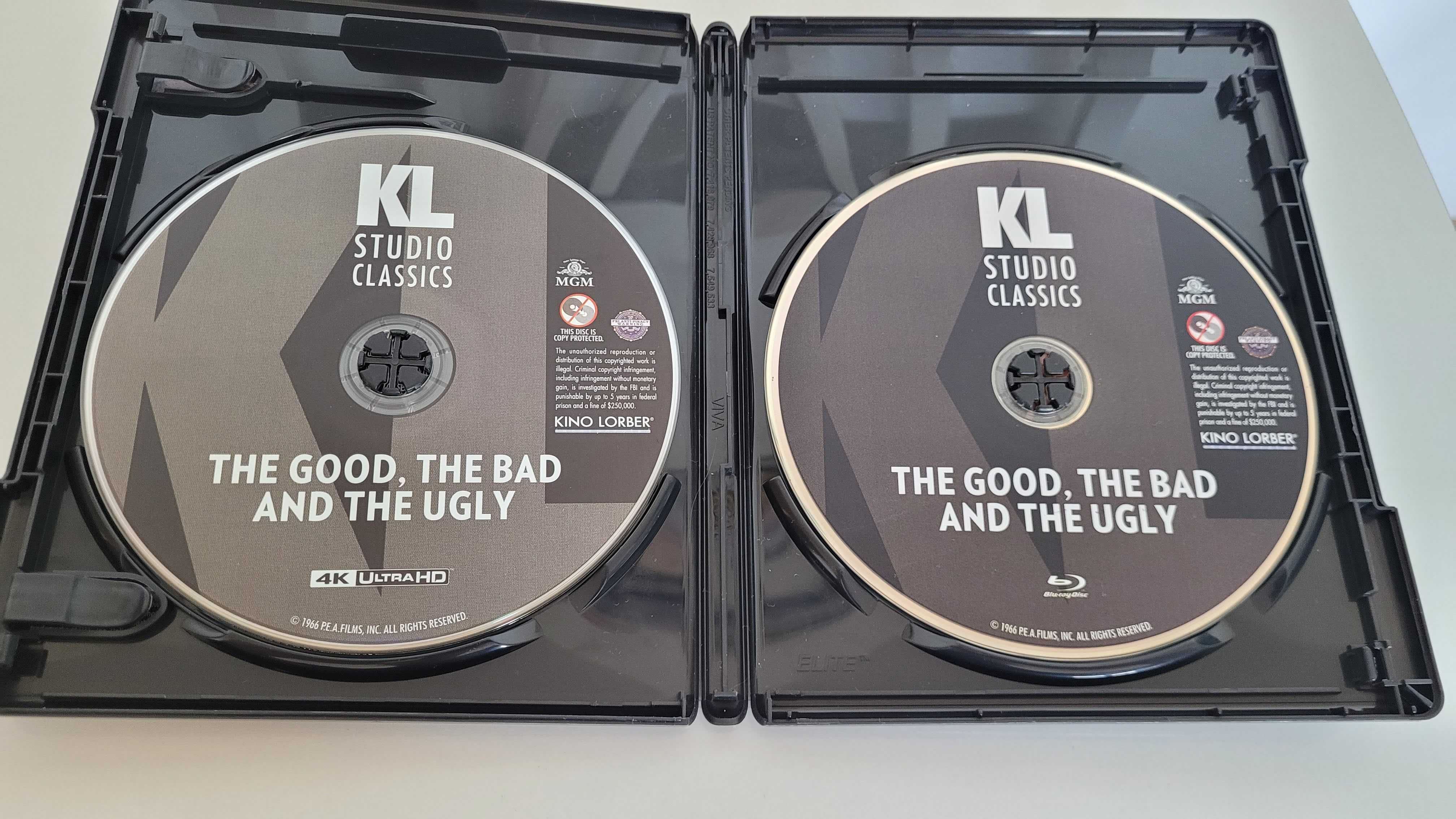 Trylogia dolarowa Sergio Leone 4K + Blu ray The Good, the Bad and the