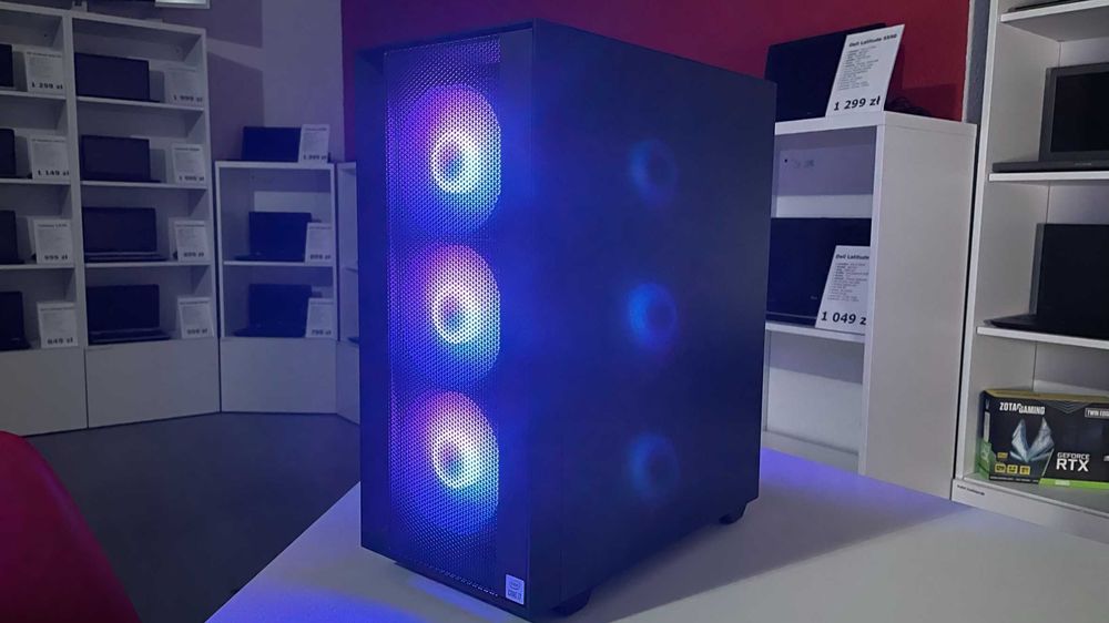 NOWY Komputer Gamingowy Ryzen 7-8700f/32GB/1000SSD RX 9060 XT 16gb