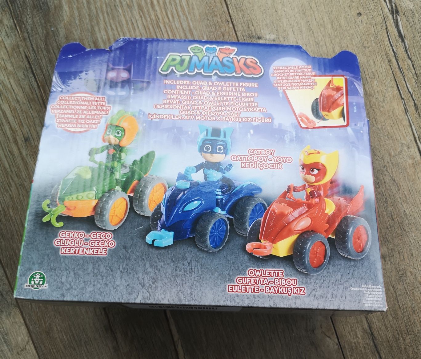 Pidżamersi PJ Masks Super Adventure Owlette Moon Rover figurka i pojaz
