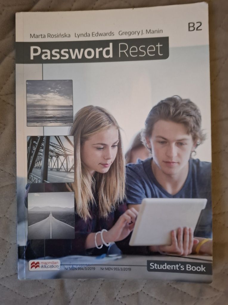 Password reset b2 podręcznik + zeszyt ćwiczeń