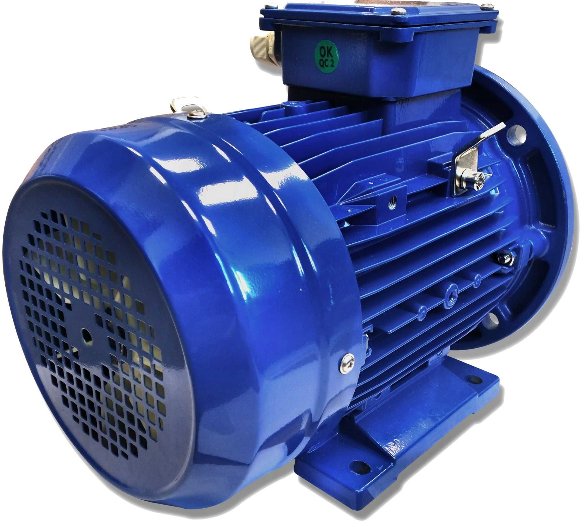 SILNIK Elektryczny Z KOŁNIERZEM 4kW 400/690V 2870 OBR 3-FAZOWY [4051]