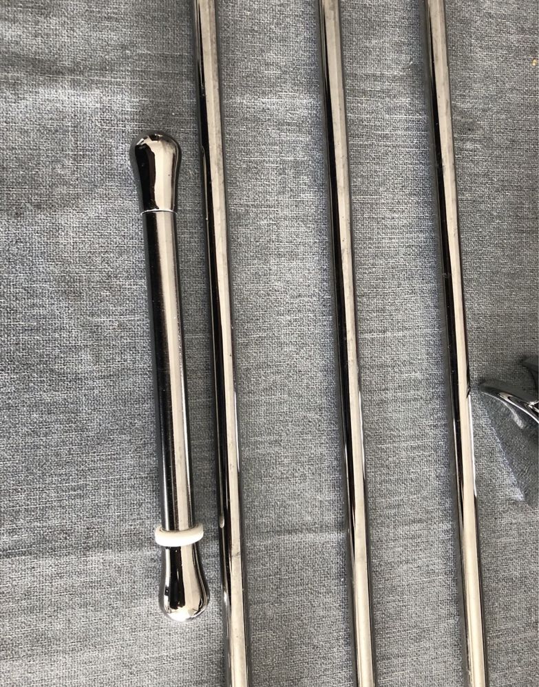 4 bocas para fogao novas e dois modelos  cabides novos