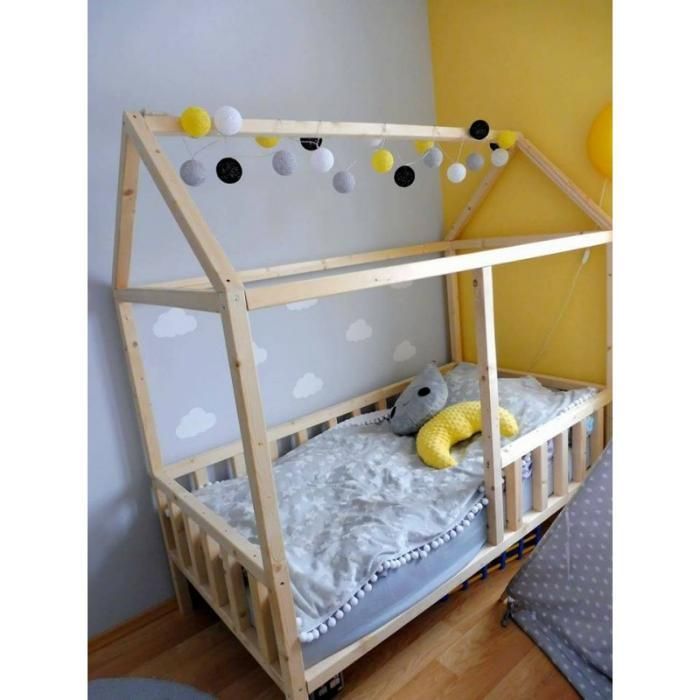 ŁÓŻKO DOMEK Housebed 160x80 Wysyłka Różne Rozmiary NIE MALOWANE