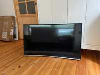 Telewizor samsung UE48J6300AW zakrzywiony ekran panoramiczny