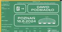 Bilety szt. 2 na koncert Dawida Podsiadło - Poznań 16 czerwca 2024