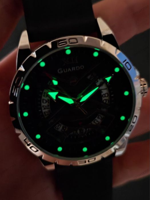 Годинник чоловічий Guardo 012751-1 Оригінал Гарантія Часы Гуардо Watch