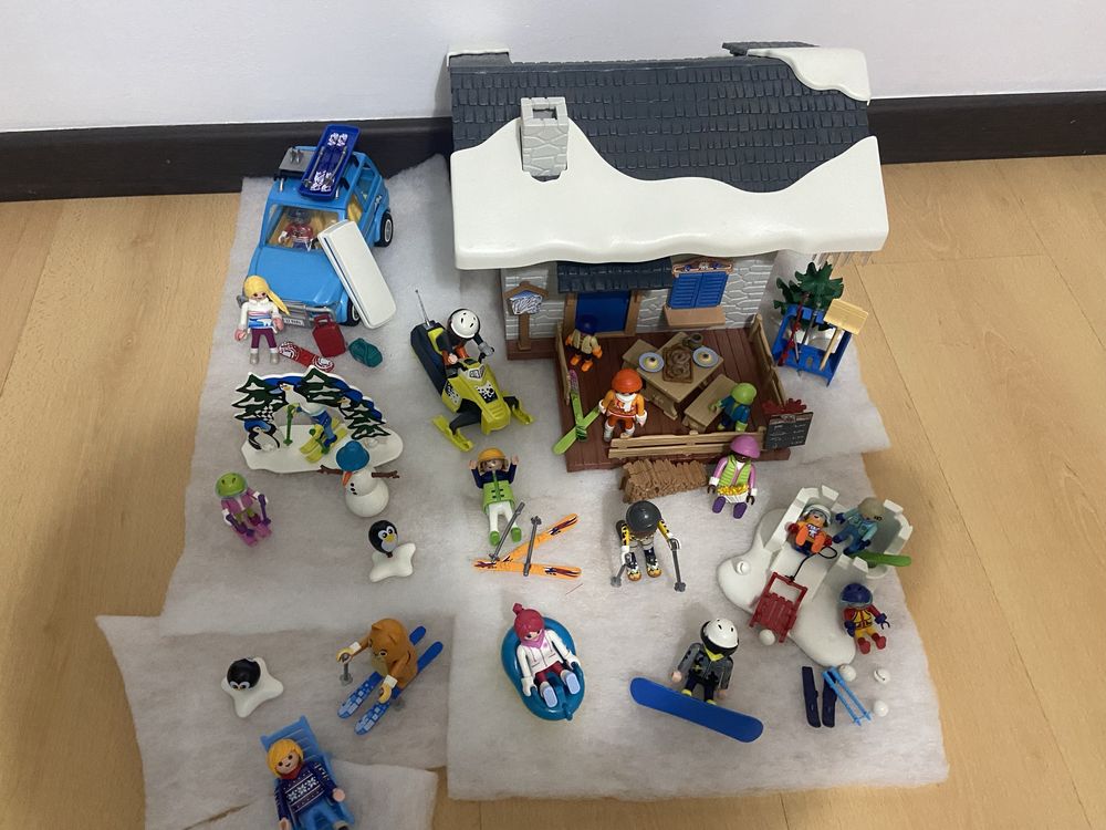 Casa Neve & Familia Playmobil