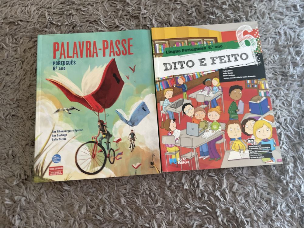 Manuais de Português de 6Ano