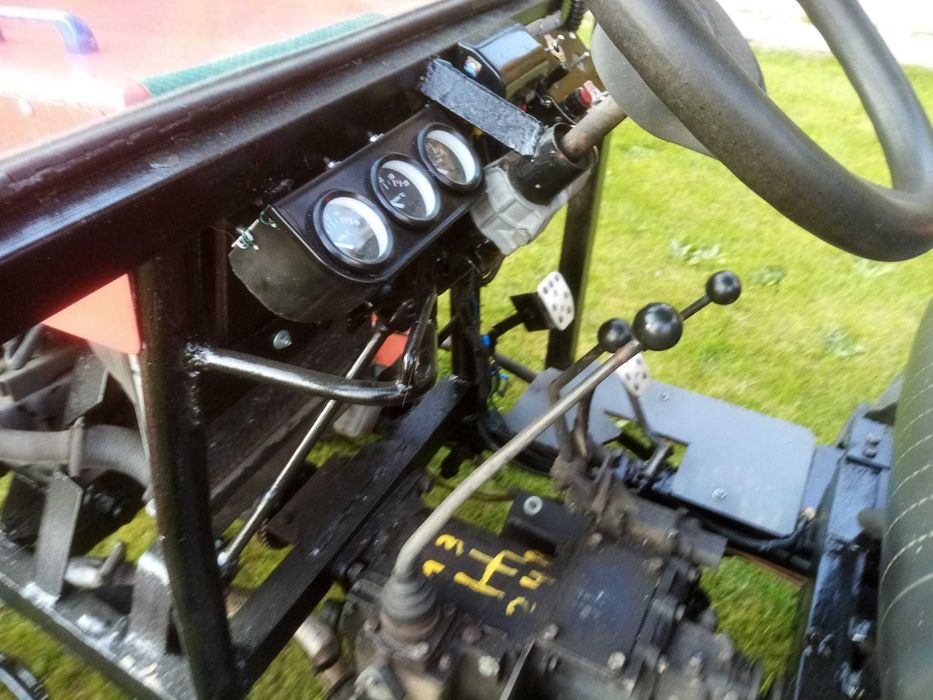 Traktor SAM z silnikiem Fiat UNO – gotowy do pracy, bardzo oszczędny