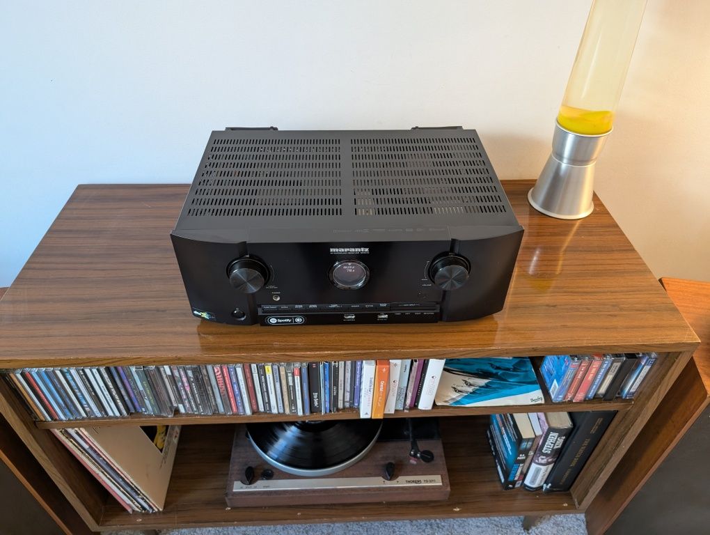 Marantz SR5010 amplituner, czarny, bardzo dobry stan, HDMI, spotify