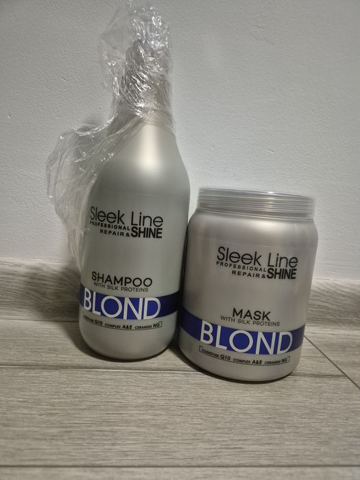 Szampon i odżywka Sleek Line