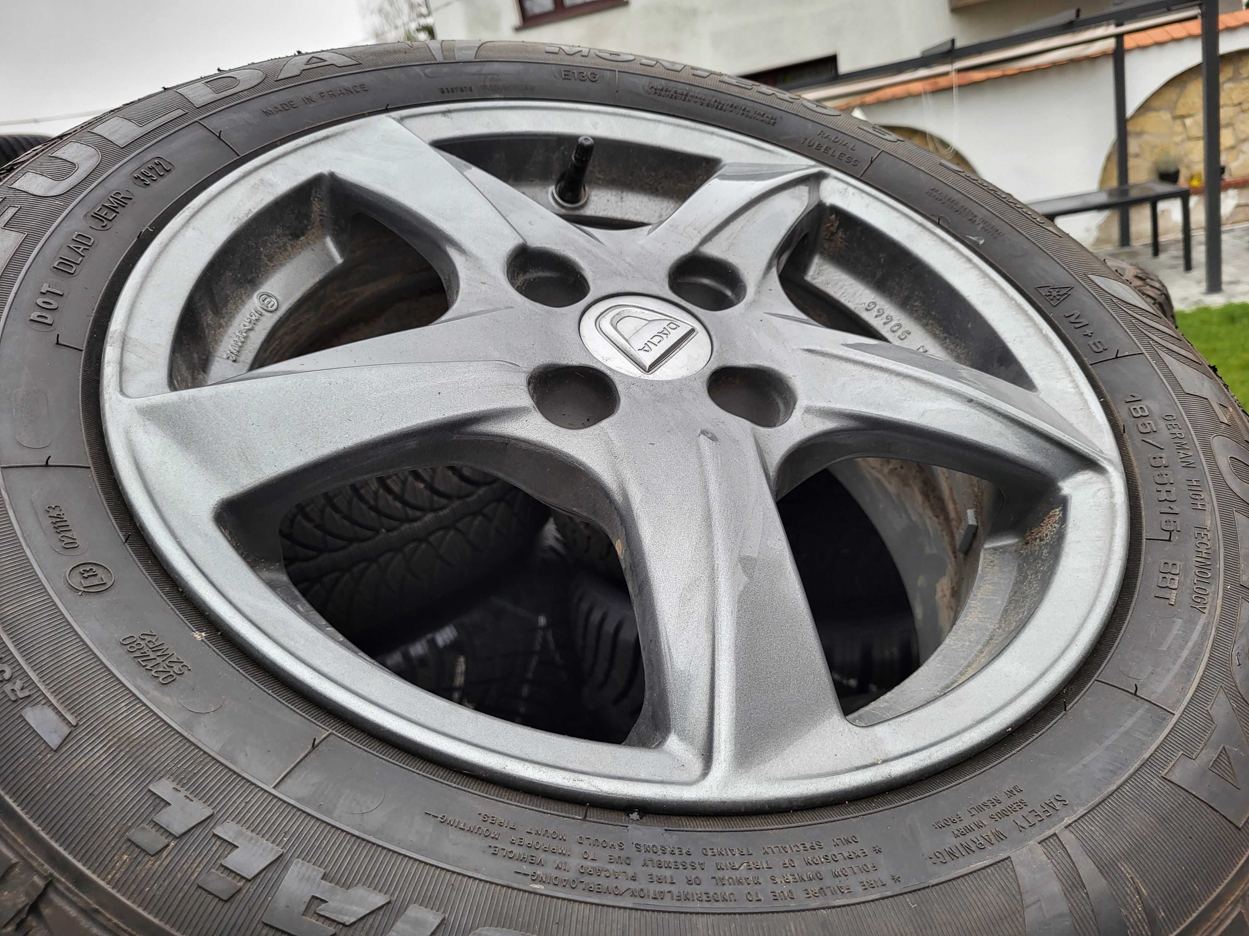 Koła 15" 4x100 Dacia Sandero Lodgy Logan Dokker Jogger Renault Clio