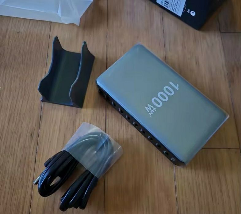 Зарядний пристрій YMX 1000W, GaN, PD3.1 140W, QC3.0 20 W для телефонів