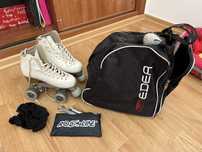 Patins EDEA com mochilha e ferramentas
