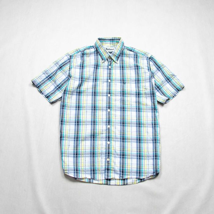 Barbour regular fit koszula w kratę L