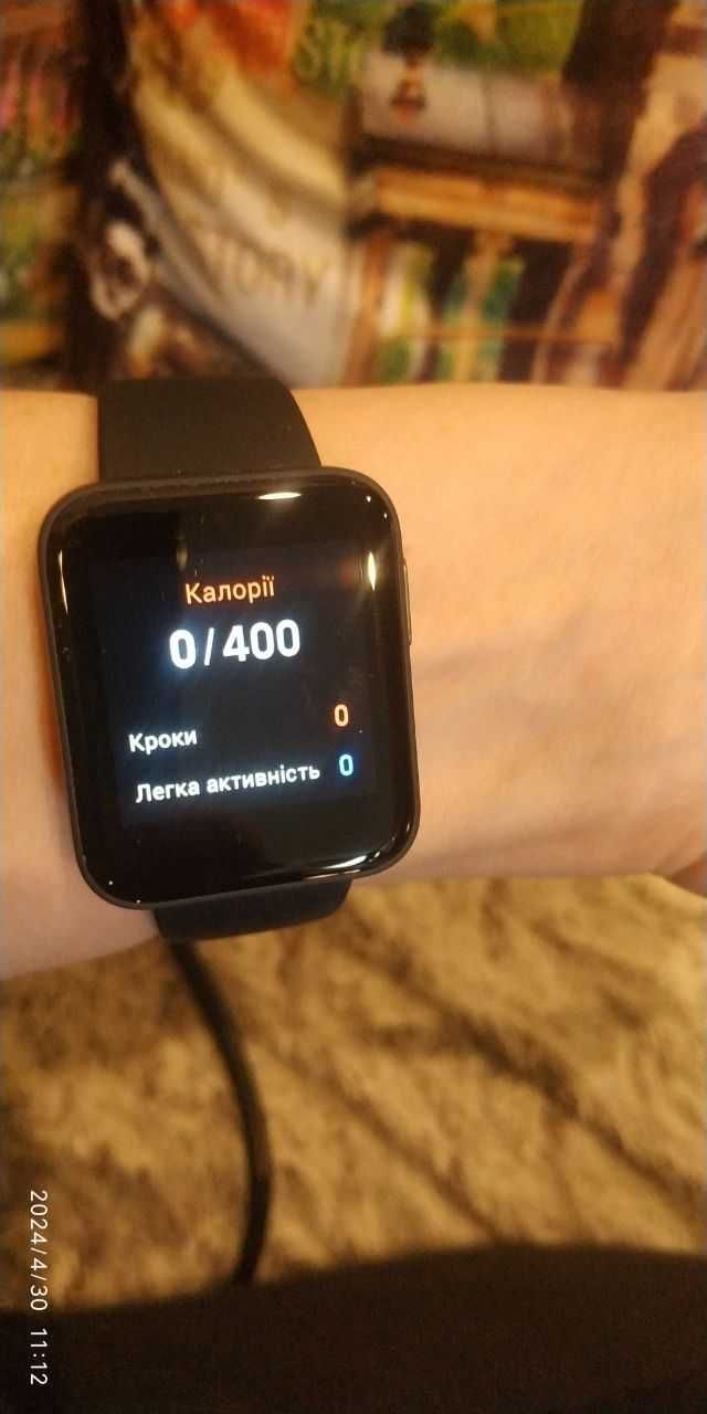 Розумний годинник (смарт) Xiaomi My Watch Lite Black (оригінал)