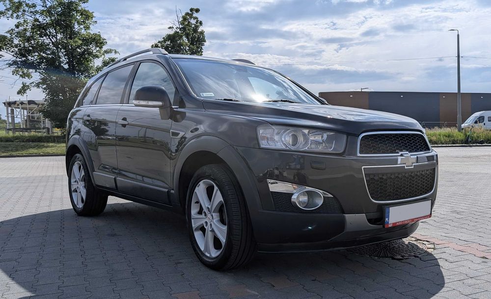 Chevrolet Captiva 2011r 2.2D Automat 4x4 wersja LTZ  7 miejsc Tani SUV