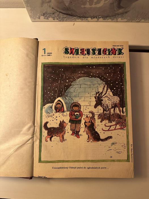Śwerszczyk 1985 wszystkie tygodniki oprawione