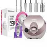 Frezarka Różowa ZS 601 Clavier 65W do paznokci Manicure zestaw frezy