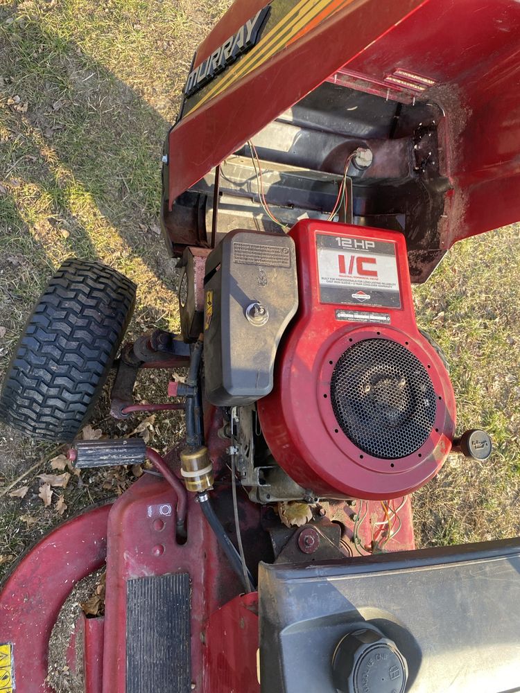 Kosiarka traktorek murray silnik briggs 12.5hp zamiana