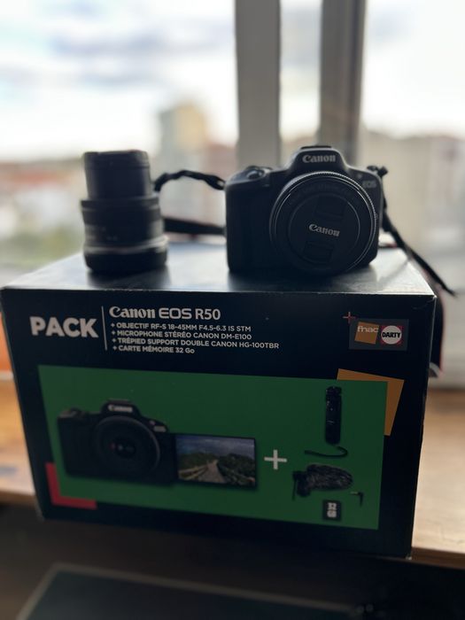 Canon EOS R50 com garantia