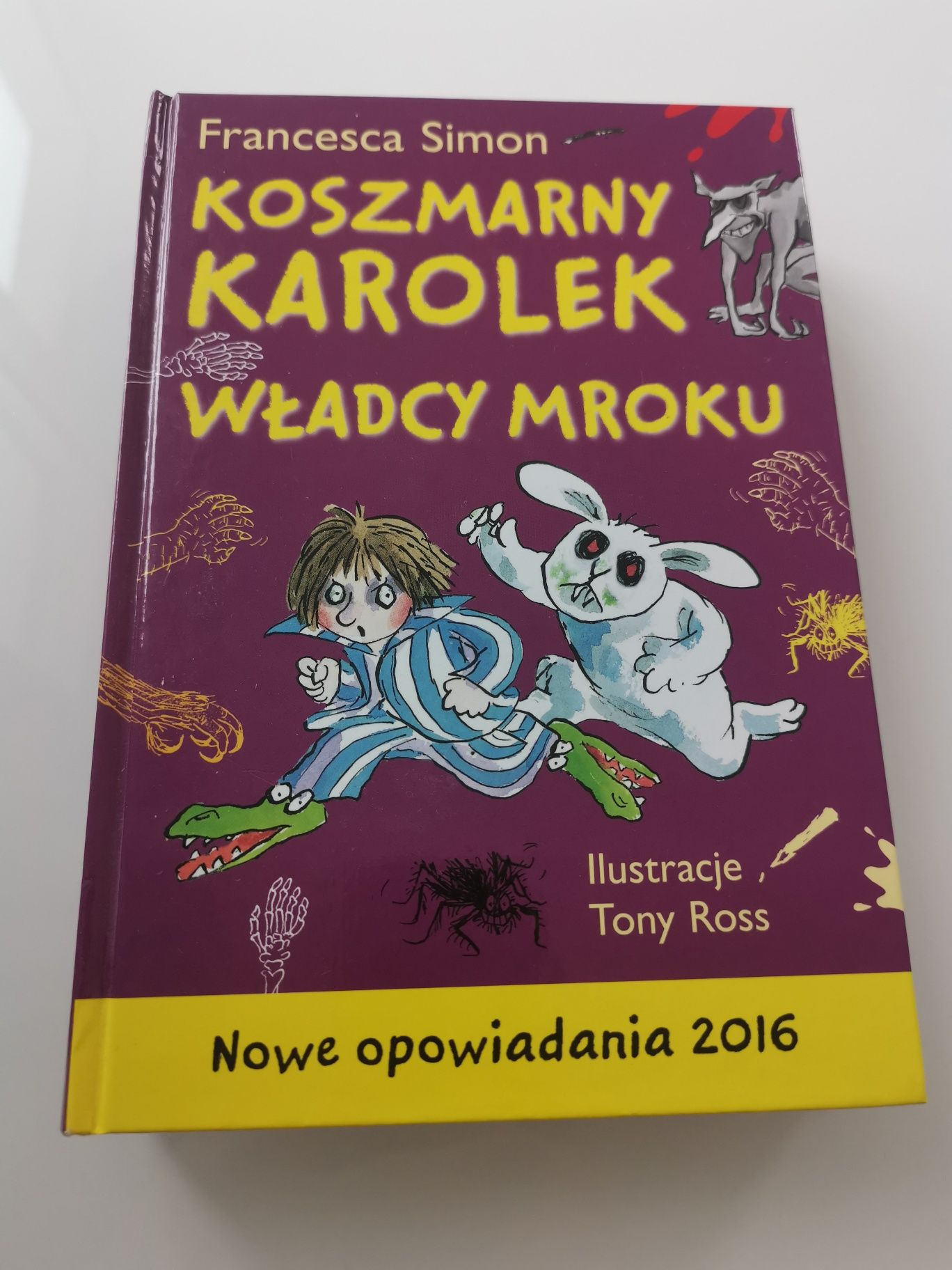 Koszmarny Karolek władcy mroku Francesca Simon wydawnictwo znak