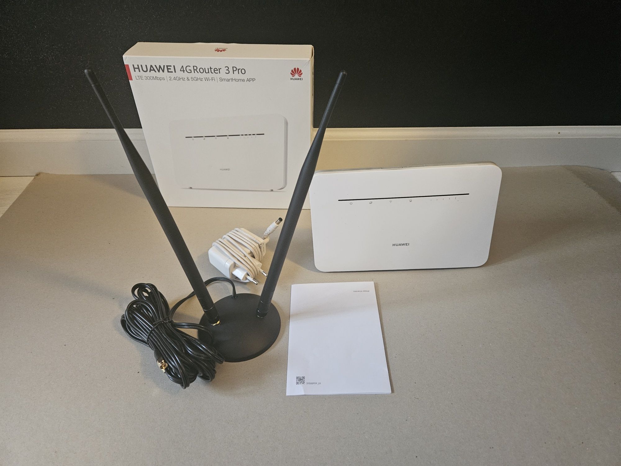 Router Huawei B535 + Antena zewnętrzna