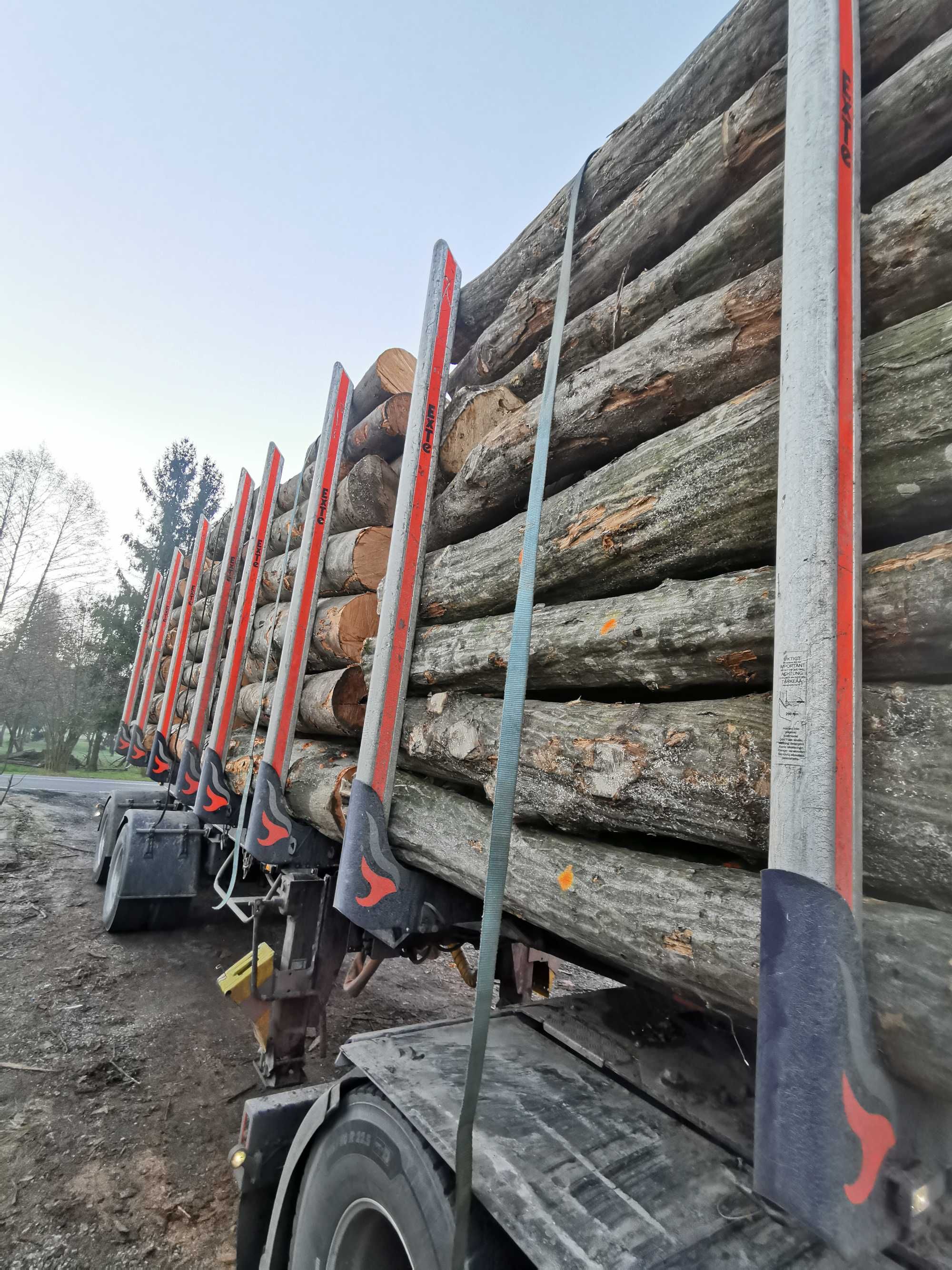 Drewno Opałowe Kominkowe Buk Grab Sezonowany Transport