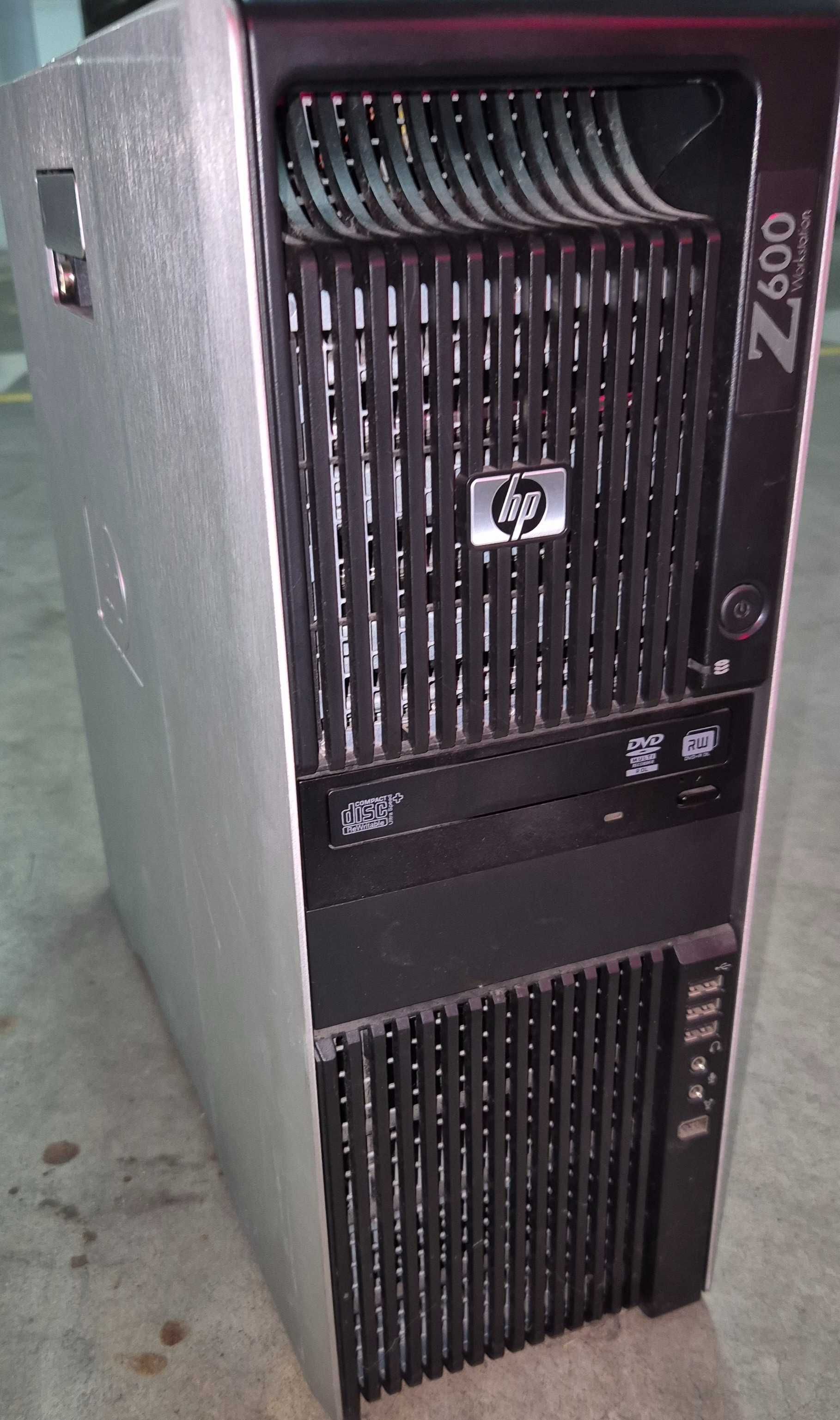 Computador HP Z600 Workstation Dual processor  12 GB RAM