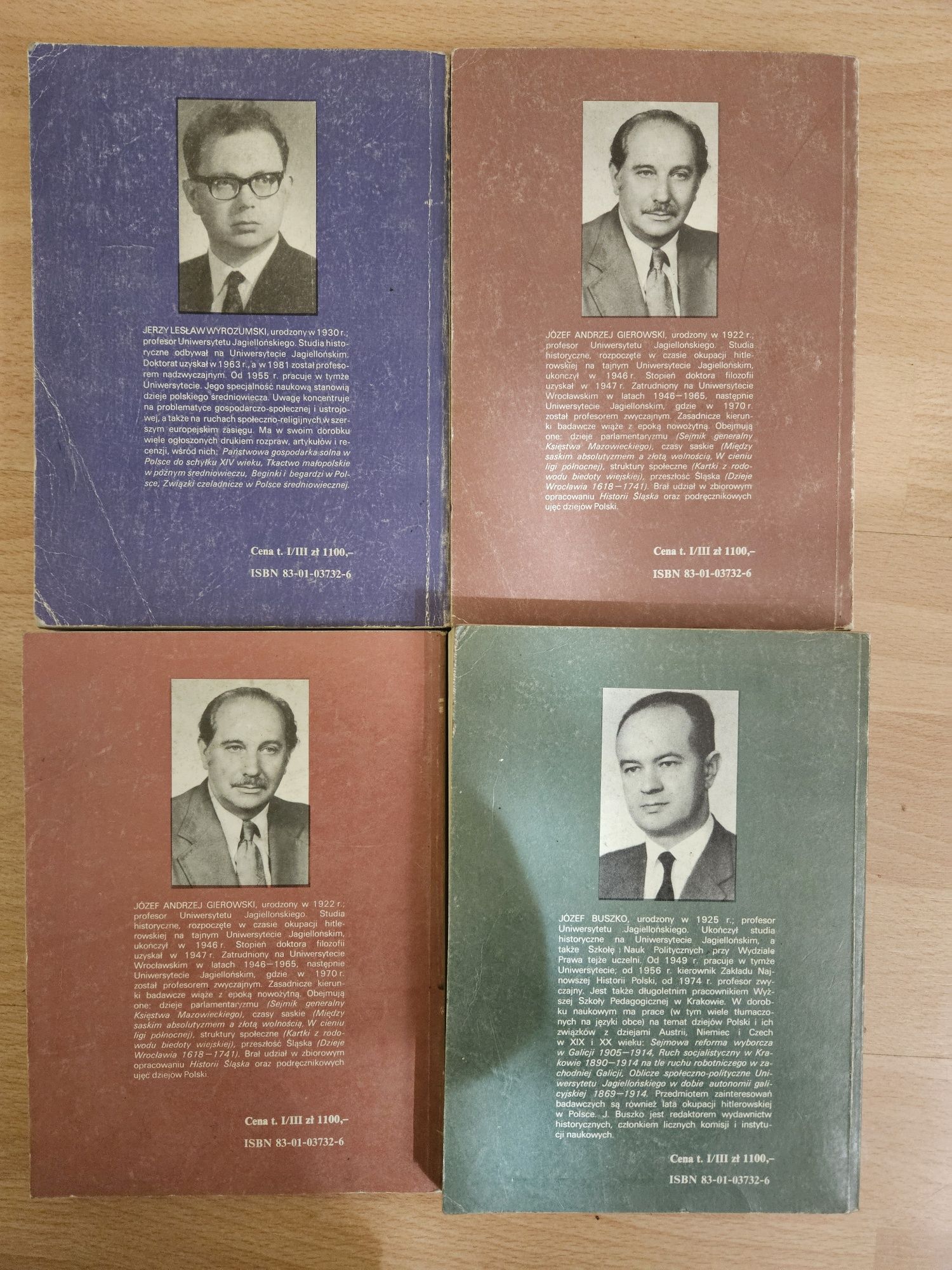 Historia Polski  4 tomy