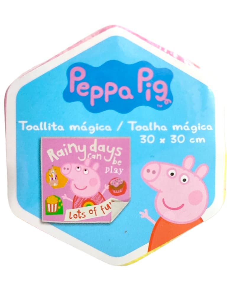 Magiczny Ręcznik Do Rąk Świnka Peppa 30X30Cm Bawełna