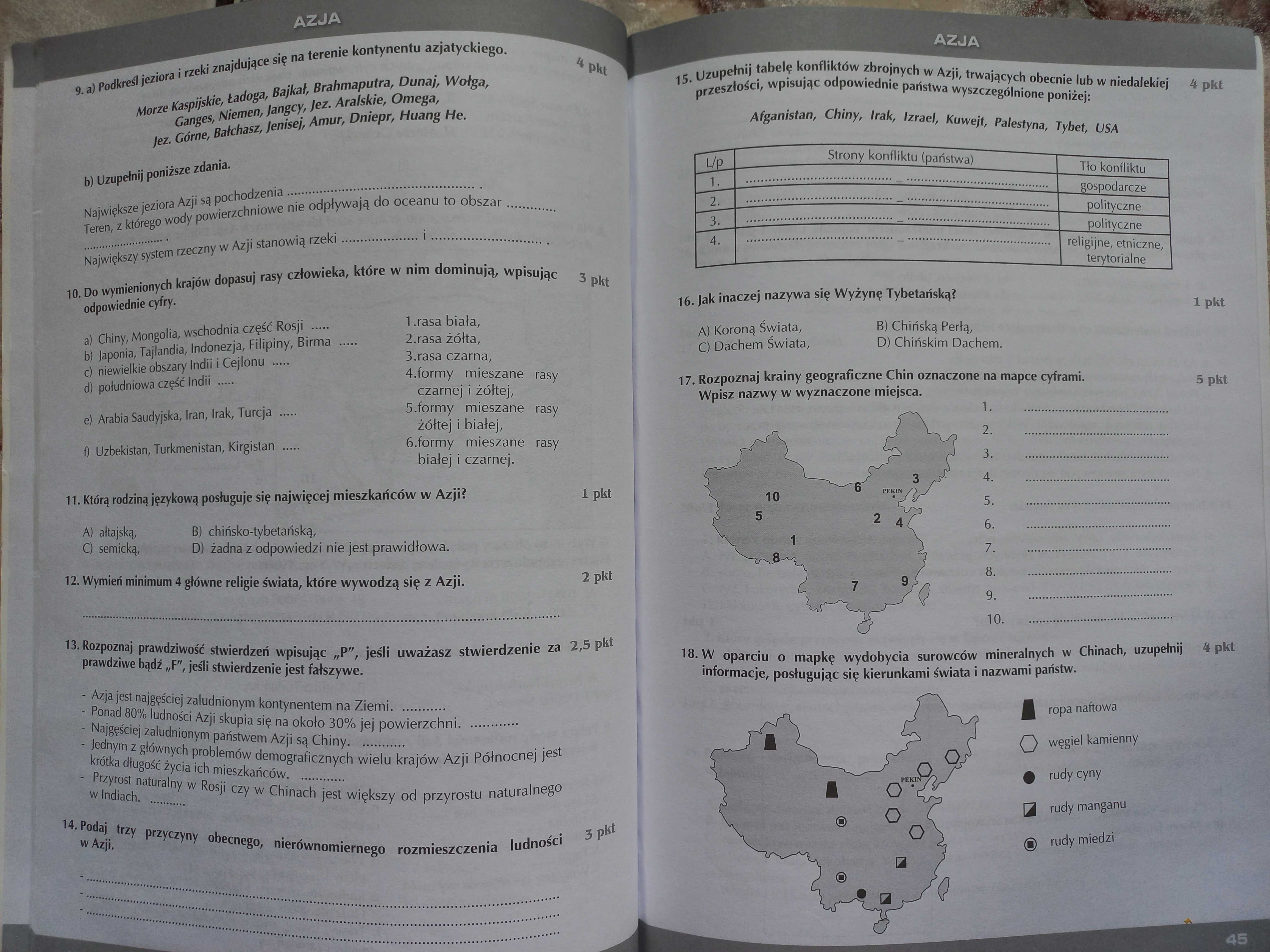 Zrozumieć geografię - testy dla klas 1-3 gimnazjum - wyd. Tales