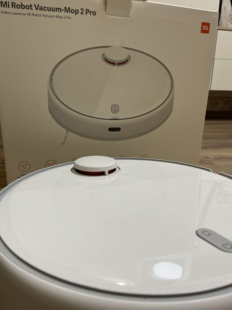 Робот пылесос Xiaomi Mi Robot Vacuum-Mop 2 Pro White