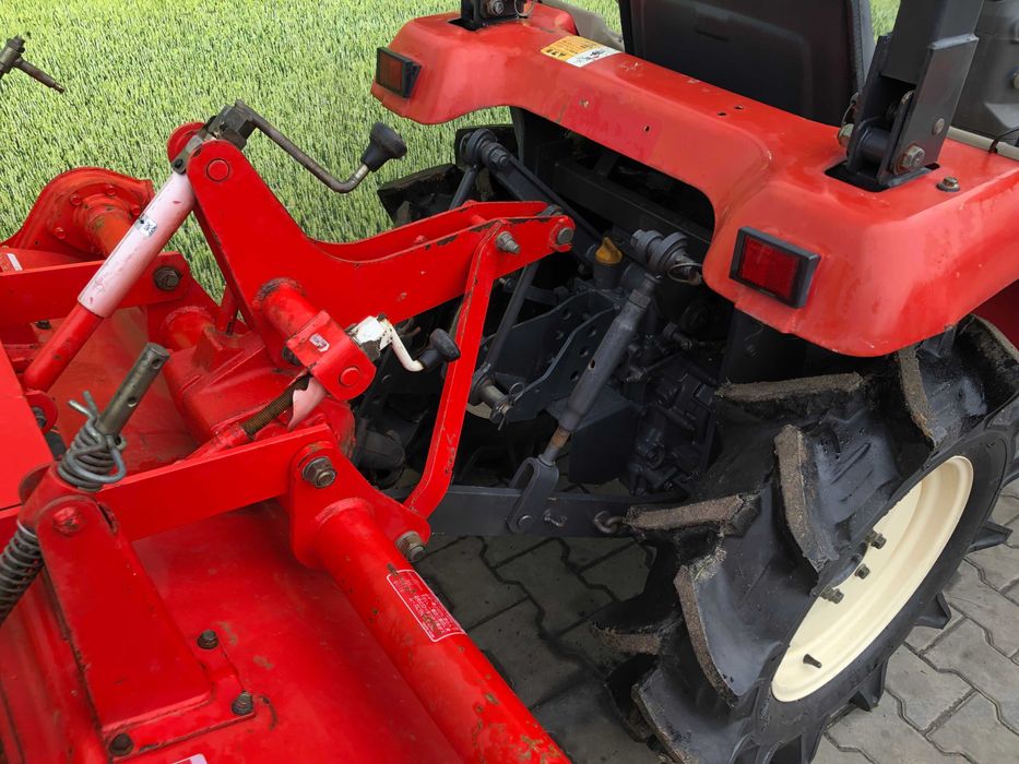 Traktorek Yanmar AF114 z glebogryzarką 14KM 2001 r 3cyl