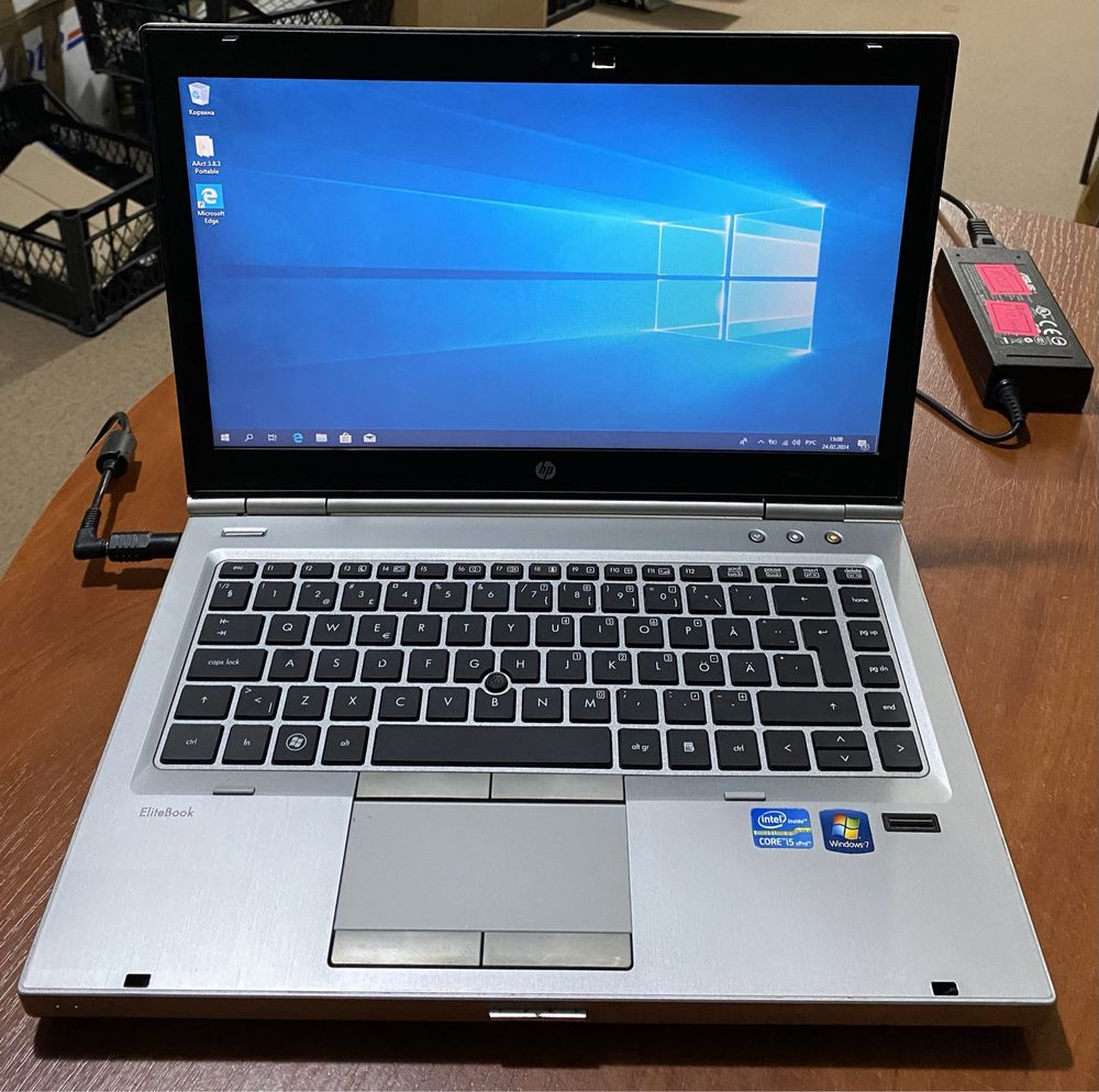 ноутбук HP EliteBook 8460P 14"/4GB RAM/120GB SSD! I5-2520! N711