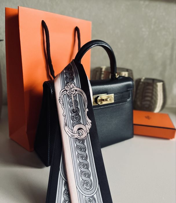 Шелковая ленточка Hermes оригинал