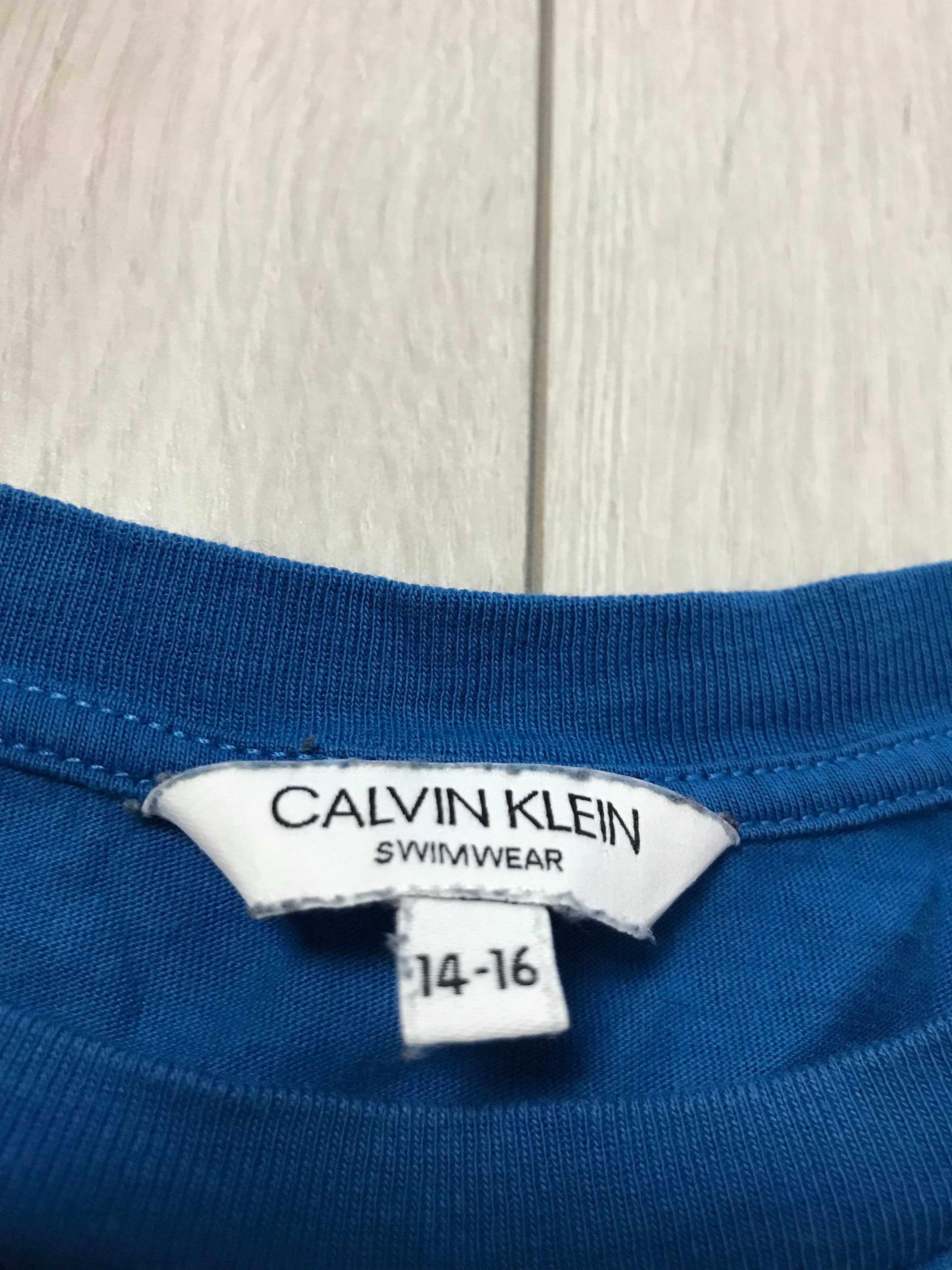 CALVIN KLEIN r.14-16 lat oryginalna koszulka młodzieżowa stan BDB