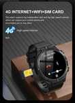 Смарт-годинник Годинник-телефон Lemfo Lem 15 Black