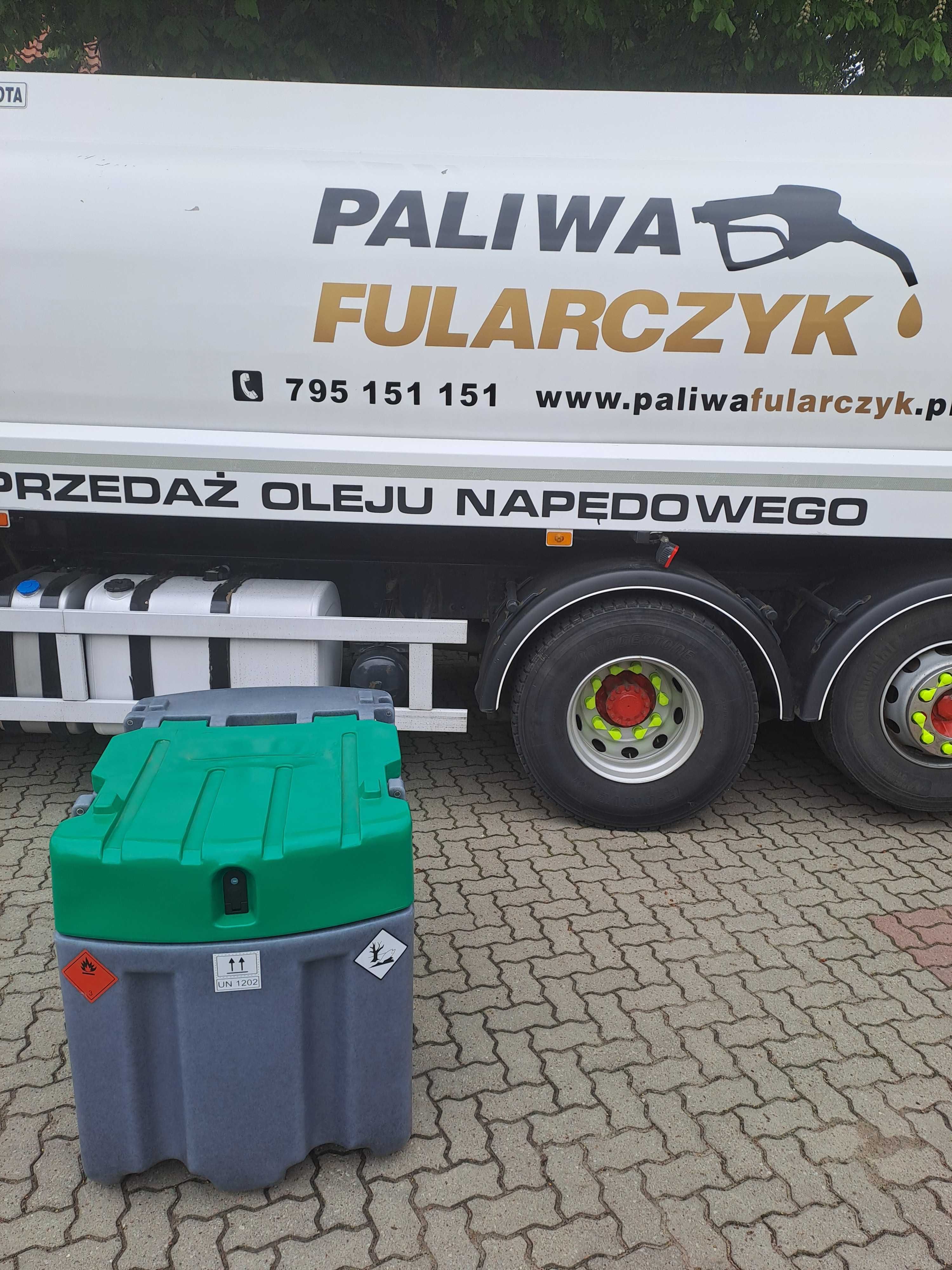 Mobily Zbiornik Paliwa ON Oleju Napędowego JFC TruckTank TT600 Litrów