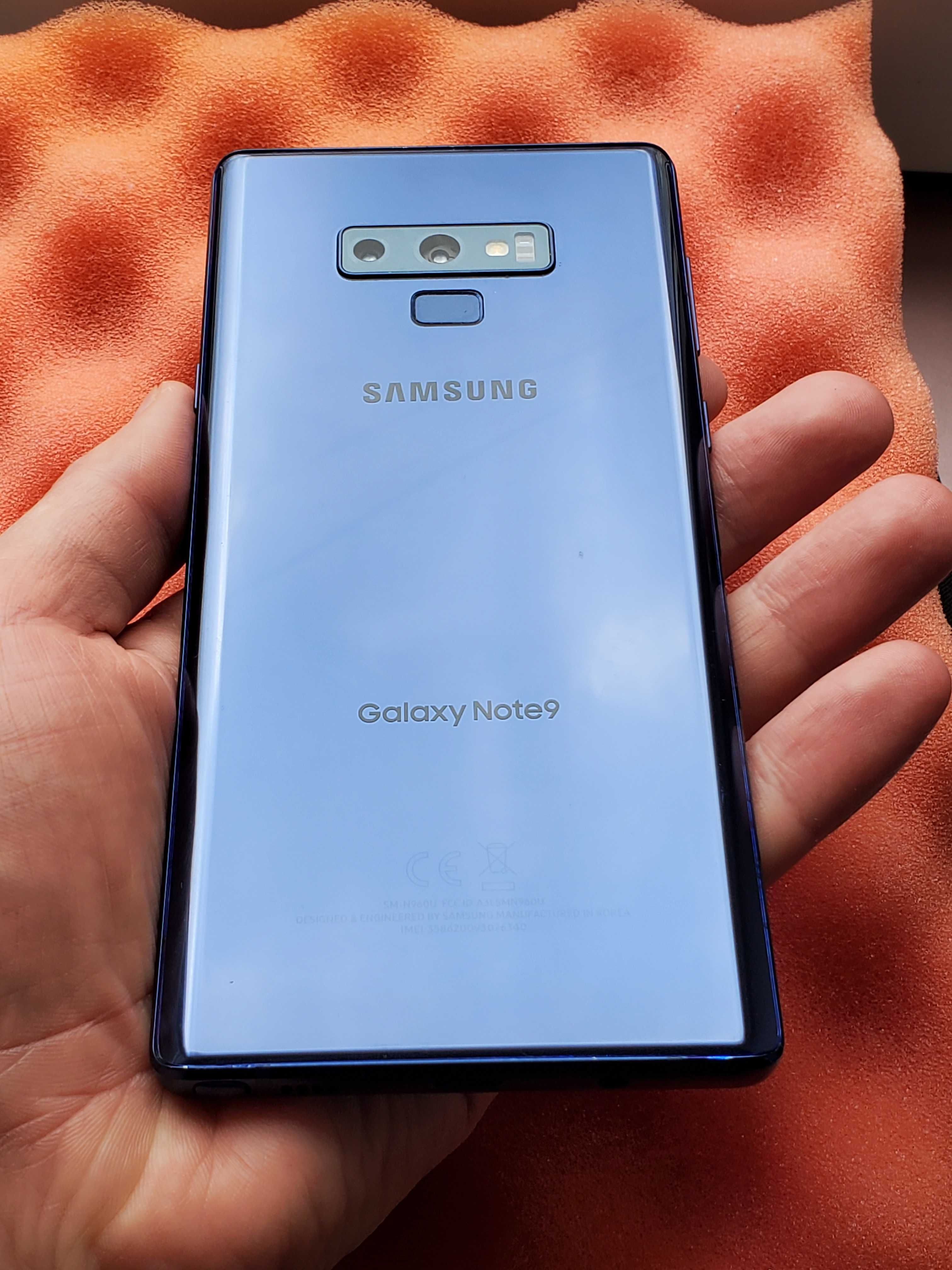 Samsung Galaxy Note 9 Blue N960U1 \ 128Gb Snapdragon 845 Android 10