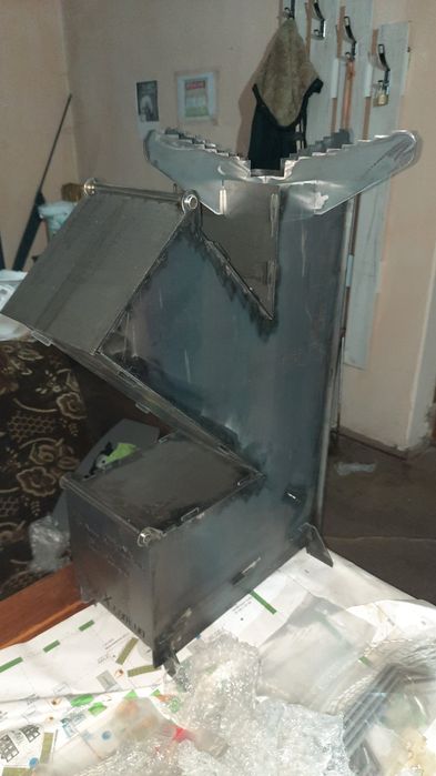 Буржуйка слабодимна