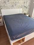 Łóżko 160x200 VOX + materac Ikea Hyllestad